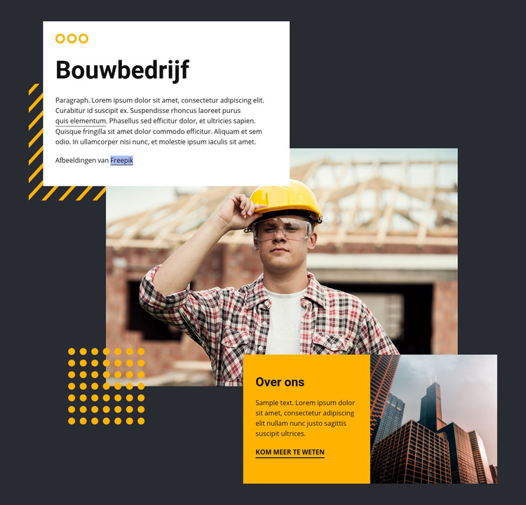 Om een erfenis van uitmuntendheid op te bouwen Html Website Builder