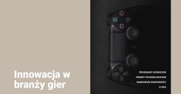 Warianty Motywu Bootstrap Dla Innowacja W Branży Gier