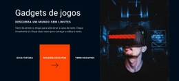 Gadgets De Jogos Bootstrap 4