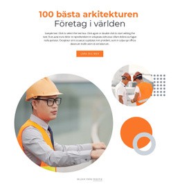 Vi Är Ett Team Av Arkitekter - Responsiv HTML5-Mall