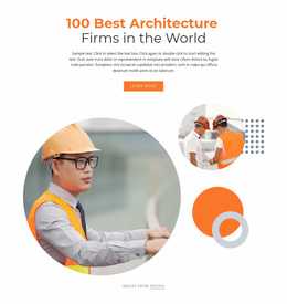 We Are A Team Of Architects Free CSS Website Template