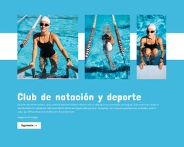 Club De Piscina Plantilla Responsiva Html5