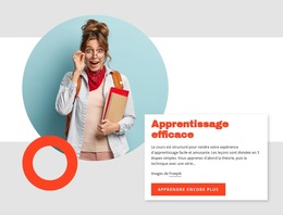 Apprentissage Efficace - Meilleur Thème WordPress