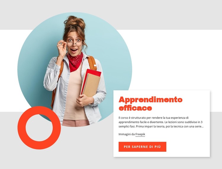 Apprendimento efficace Modello CSS