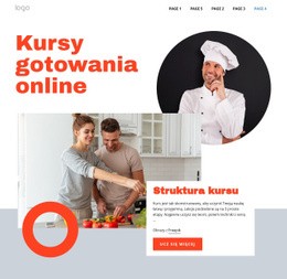 Lekcje Gotowania Online Podstawowy Szablon HTML Z CSS