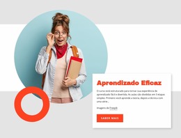 Aprendizagem Eficaz - Modelo Joomla Personalizado