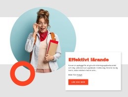 Effektivt Lärande - HTML-Mallkod