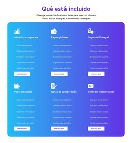 Repetidor De Cuadrícula Sobre Fondo Degradado - Descarga De Plantilla HTML