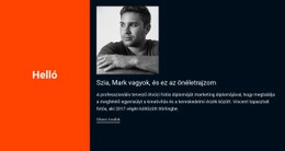 Helló, Ez Az Önéletrajzom – Csodálatos Sablon Létrehozása