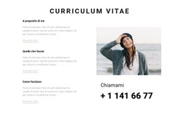 Il Miglior Design Del Sito Web Per Curriculum Creativo