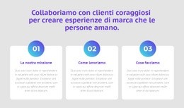 3 Colonne Con Numeri - Bellissimo Design Del Sito Web