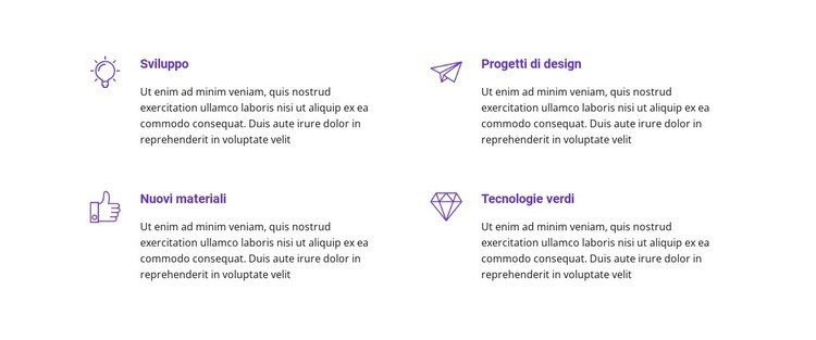 Servizio Clienti Mockup del sito web