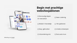 CSS-Sjabloon Voor Begin Met Prachtige Sjablonen