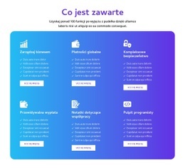 Wzmacniacz Siatki Na Tle Gradientowym - Bezpłatna Makieta Strony Internetowej