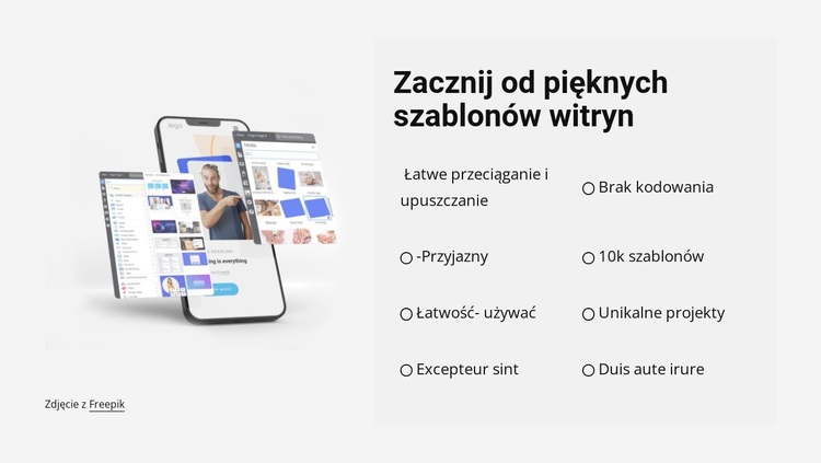 Zacznij od pięknych szablonów Motyw WordPress