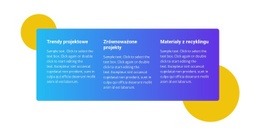 Projekt Strony Premium Dla Wzmacniacz Siatki Z Gradientem