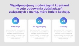 Niesamowita Strona Docelowa Dla 3 Kolumny Z Liczbami