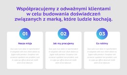 3 Kolumny Z Liczbami - Szablon Strony Docelowej