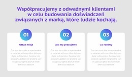 3 Kolumny Z Liczbami – Szablon HTML5