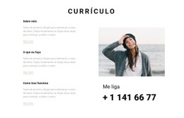 Currículo Criativo - HTML Page Maker