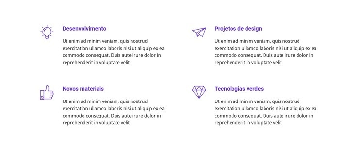 Atendimento ao cliente Modelos de construtor de sites