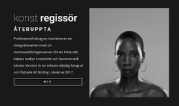 Art Director CV - Modern Webbplatsdesign
