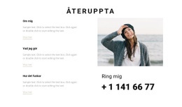 Kreativt CV - Personlig Mall