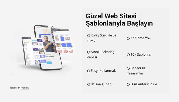 Güzel şablonlarla başlayın Joomla Şablonu