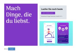 Mehrzweck-WordPress-Theme Für Starten Sie Die App