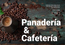 Panadería Y Cafetería - Creador De Sitios Web Multipropósito