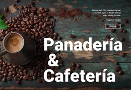 Funcionalidad De Diseño Para Panadería Y Cafetería