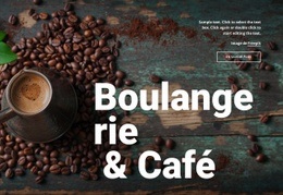 Boulangerie Et Café Concepteur De Sites Web