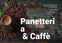 Tema WordPress Panetteria E Caffetteria Per Qualsiasi Dispositivo