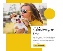 Móda Pro Psy – Profesionální Šablona Webu