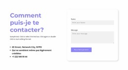 Puis-Je Vous Contacter - Conception De Sites Web De Téléchargement Gratuit