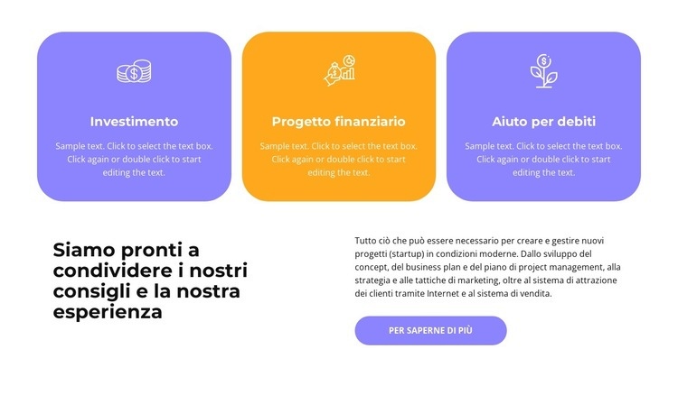 Regola di costruzione Modelli di Website Builder