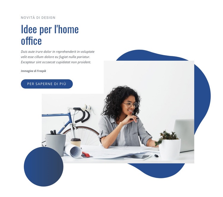 Idee per l'home office Tema WordPress