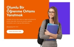 Olumlu Öğrenme - En Iyi Açılış Sayfası