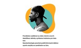 Šablona Webu Pro Foto Na Tvaru