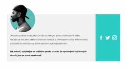 Kontakty V Sociálních Sítích – Kód Šablony HTML