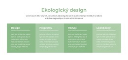 Eko Design – Šablona HTML5