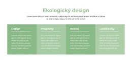 Eko Design – Inspirace Pro Design Webových Stránek