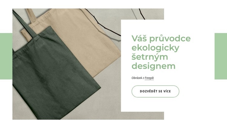 Ekologický design Webový design