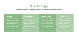 Öko-Design Kostenlose WordPress-Themen