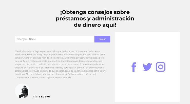 Contáctenos de una manera conveniente Plantillas de creación de sitios web