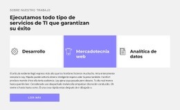 Servicios En La Empresa - Hermoso Diseño De Sitio Web