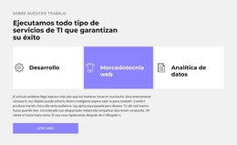 Servicios En La Empresa: Plantilla Web HTML