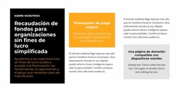 Impresionante Plantilla Joomla Para Bloques De Texto En Diferentes Colores.