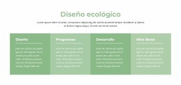 Diseño Ecológico - Diseño De Una Página