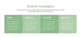 Diseño Ecológico Drop Page